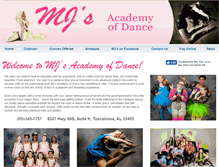 Tablet Screenshot of mjsacademy.com